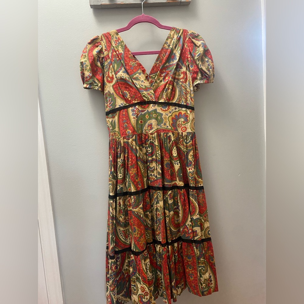 Vintage 50,s 60,s  Russ Waterman day dress. Small/Medium